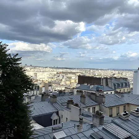 Apartment Spacieux A 50m Du Sacre Coeur - Magnifique Vue